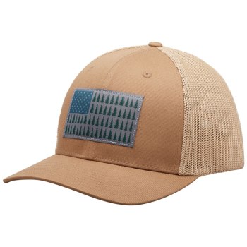 Columbia Mesh Tree Flag Ball, Gorras Marrom Para Hombre | 760231-UVA